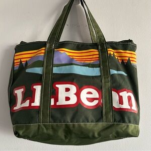 Vintage L.L.Bean Boat and Tote bag
